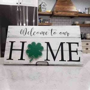 Family Sign With 7 Or 9 Interchangeable Pieces - Family Gift