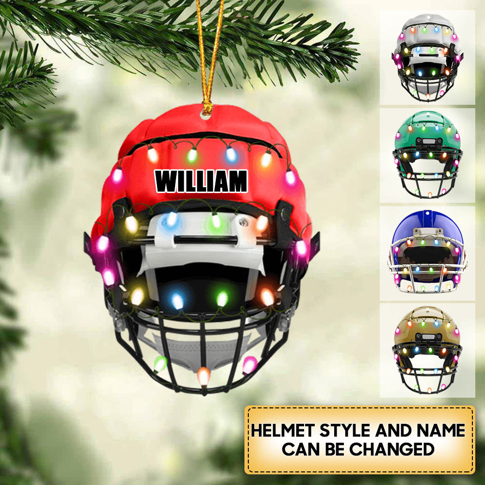 NFL Helmet Cart Ornaments