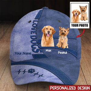 Custom Photo Life Is Better With Fur Baby - Dog & Cat Personalized Custom All Over Print Classic Cap - Gift For Pet Owners, Pet Lovers