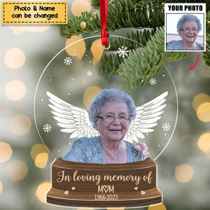 In Loving Memory Christmas Gift - Personalized Memorial Ornament - Gift For Pet lovers, Family