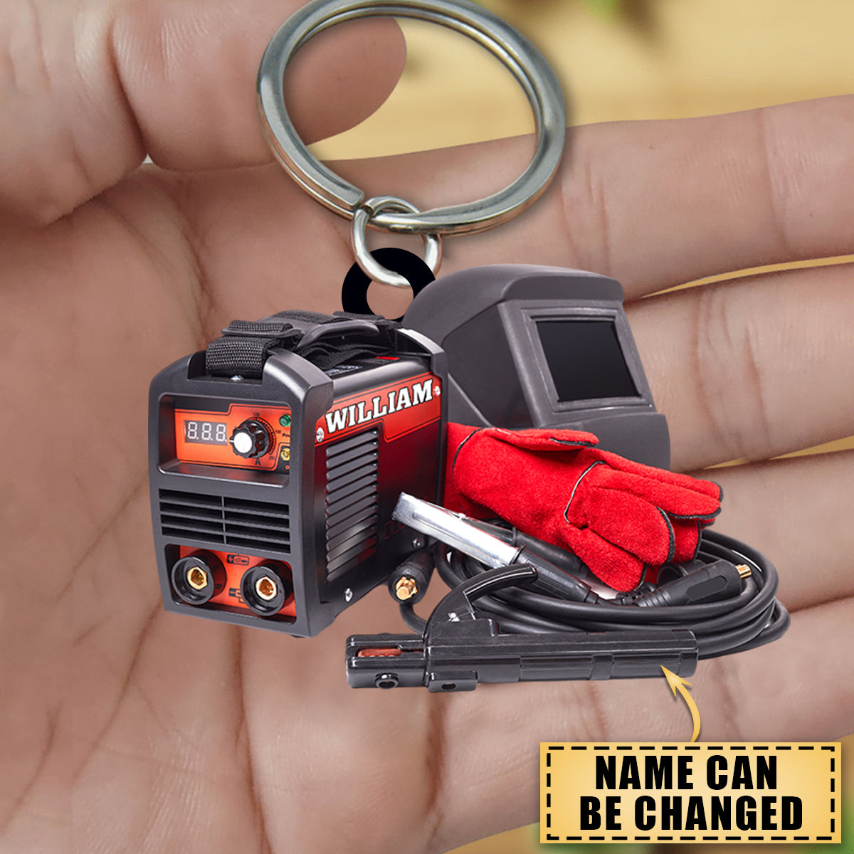 Keychain on sale name machine