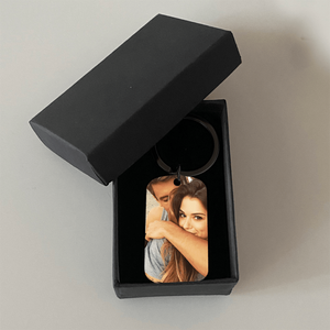 For Husband - I Want All Of My Lasts To Be With You Keychain,Upload Photo