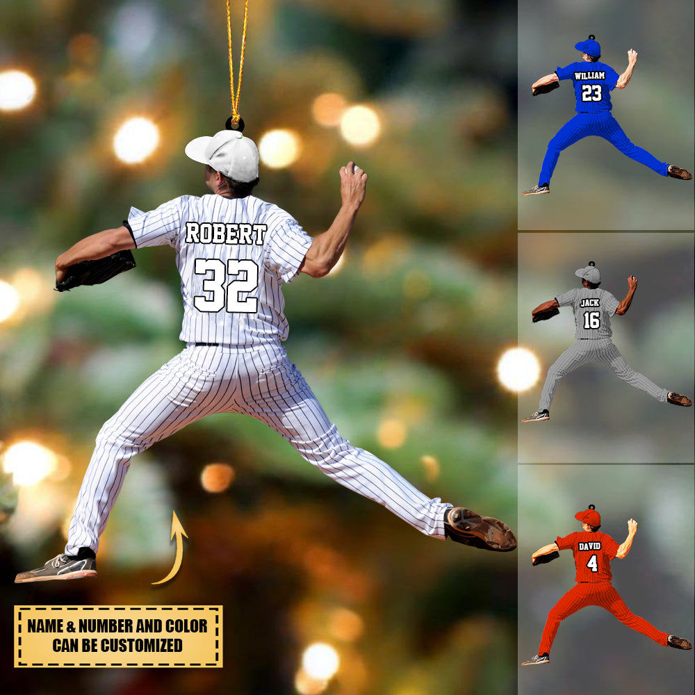 CUSTOM BASEBALL PLAYER ANY COLOR