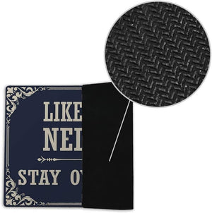 Like A Good Neighbor Stay Over There Funny Door Mat