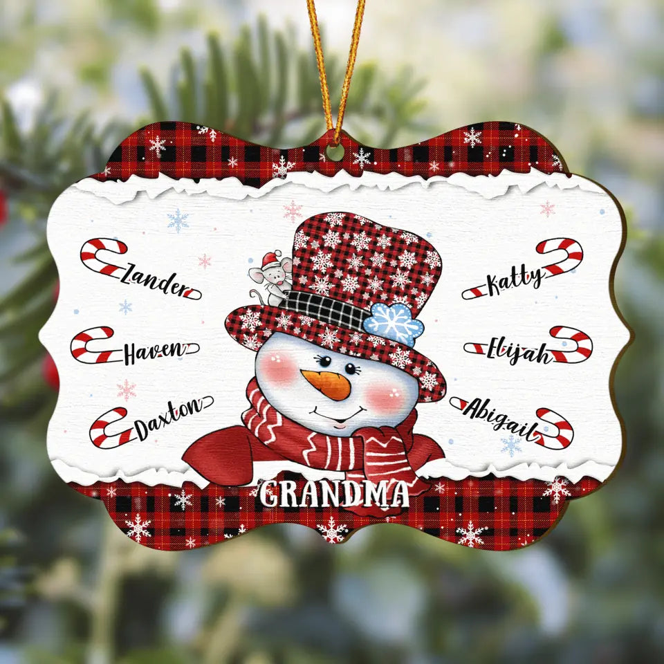 We Take After Our Grandma Personalized Funny Grandkids Ornament, Christmas  Gift For Grandma - Limotees