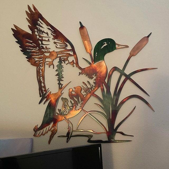 Animal Metal Wall Art