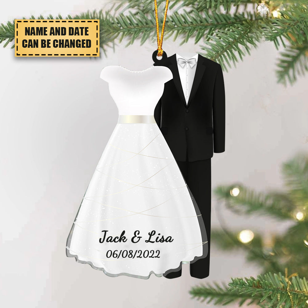 Personalized Get Married Couple Christmas Ornament-Christmas Gift For Couples