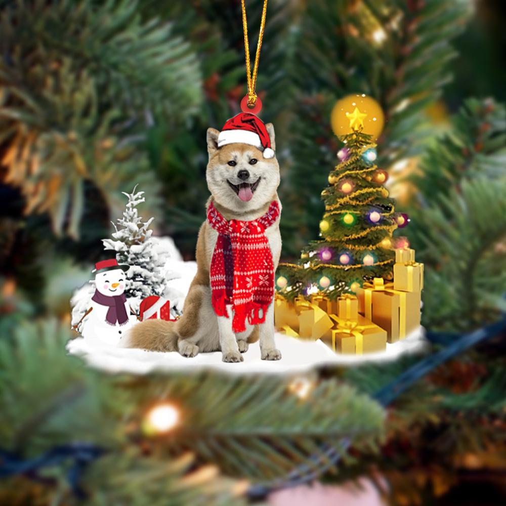 Akita christmas ornament best sale