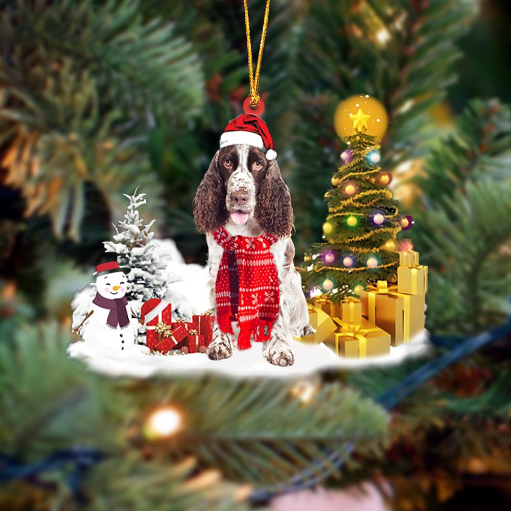 Springer spaniel outlet ornament