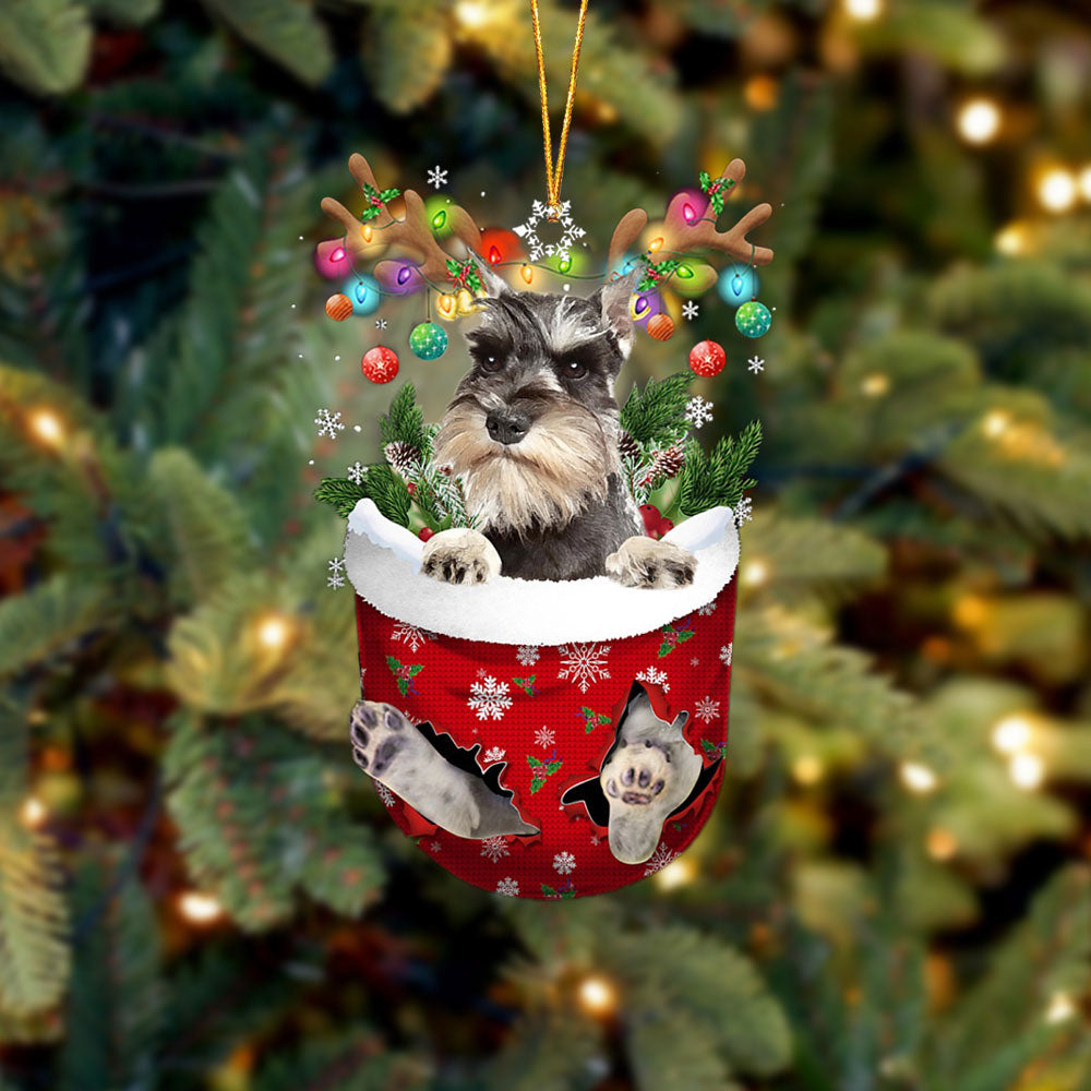 Schnauzer Ornament, Schnauzer Gifts for Women, Mini Schnauzer