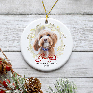 First Christmas, Personalized Christmas Ornaments, Custom Photo Gift