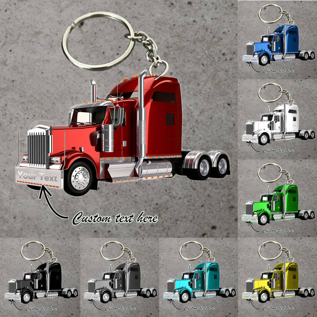 Personalized Trucker Ornaments