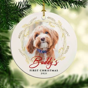 First Christmas, Personalized Christmas Ornaments, Custom Photo Gift